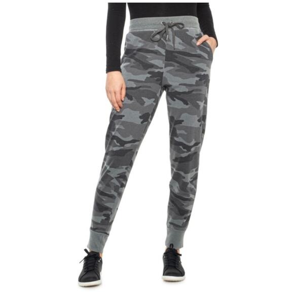 Splendid Camo Gray Joggers Drawstring Women’s Size Small - Picture 1 of 11